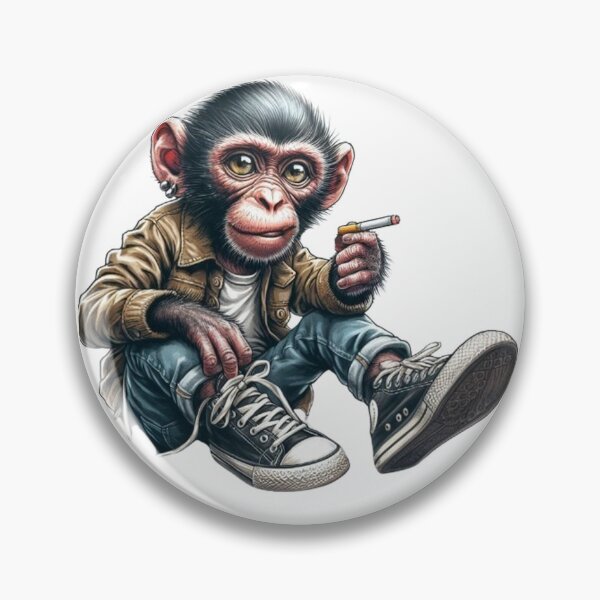Item preview, "The Rebel Monkey" designed and sold by CHRIST5000.