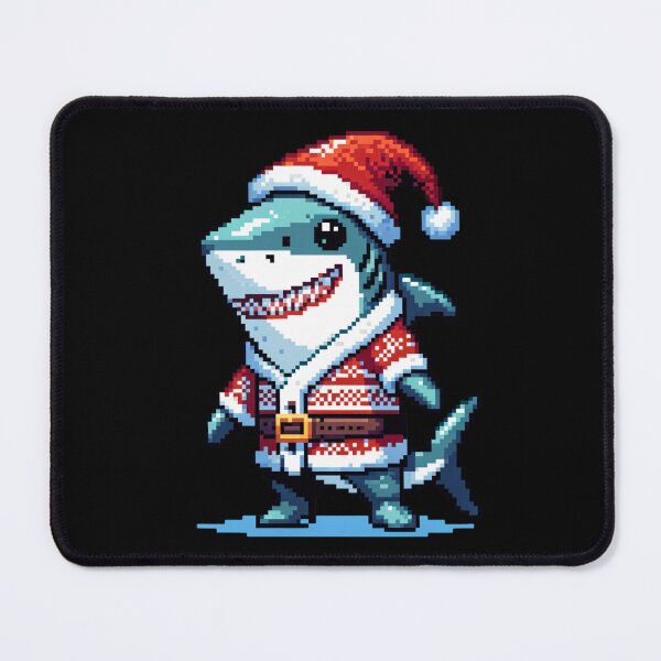 Item preview, Boys Santa Shark Mens Shark in Father Christmas Costume designed and sold by nicksuefonze.
