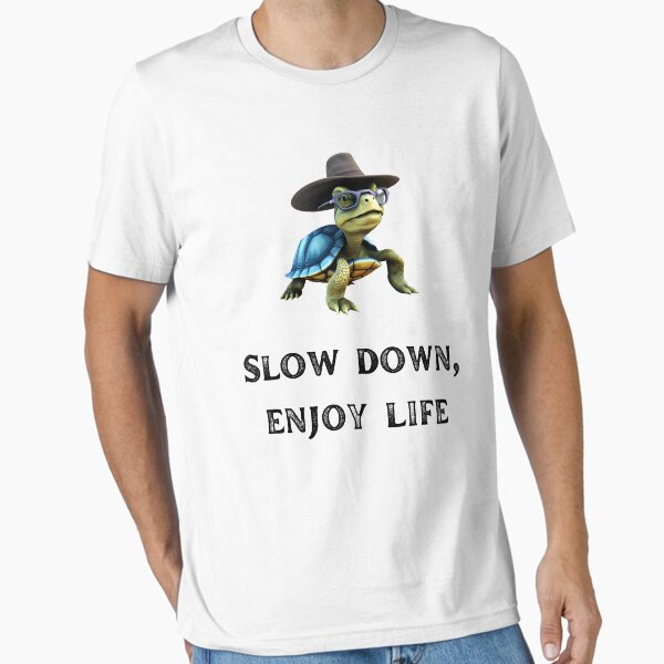 Item preview, Slow Down, Enjoy Life designed and sold by SharkArtShop.