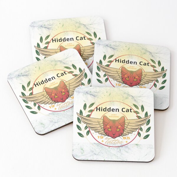 Item preview, Hidden cat designed and sold by Mona Ragab.