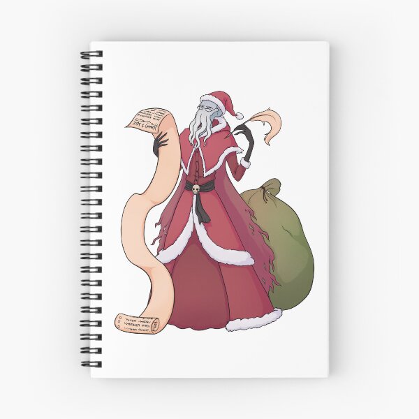 Item preview, Santa Claus Mindflayer Christmas Monster Dungeons and Dragons designed and sold by KatieCrooked.