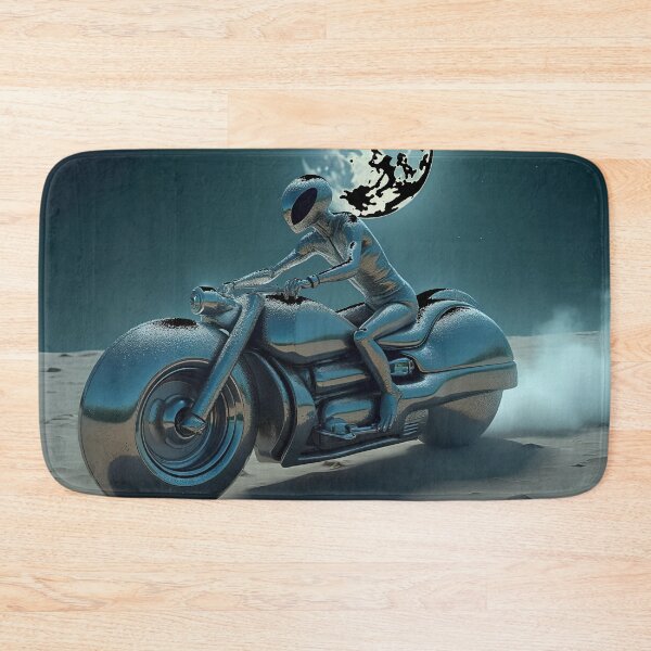 Item preview, Motorcycle on a Lost Planet 01 designed and sold by kjp-design.