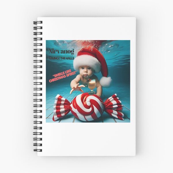 Item preview, ART ROCK BAND LEGEND CLASSIC CHRISTMAS GRUNGE SANTA POSTER designed and sold by inkfluenceart.
