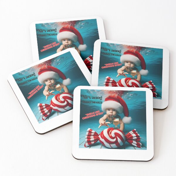 Item preview, ART ROCK BAND LEGEND CLASSIC CHRISTMAS GRUNGE SANTA POSTER designed and sold by inkfluenceart.