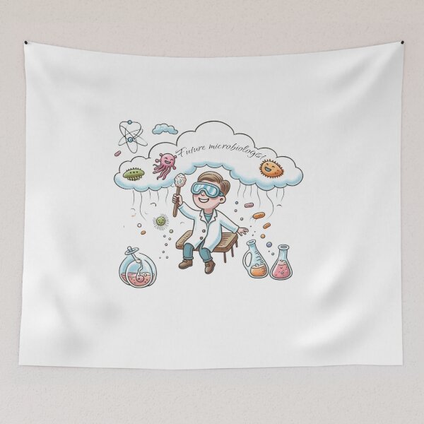 Item preview, Future microbiologist boy  designed and sold by Angela95P.