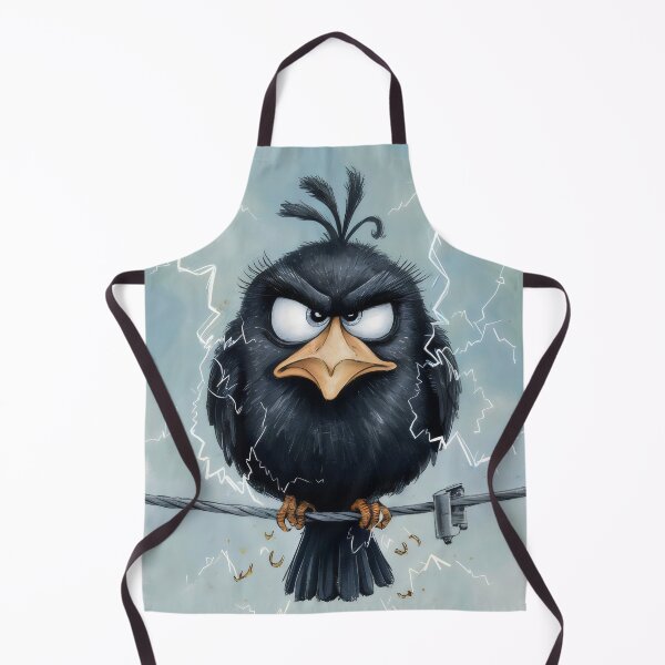 Artikelvorschau, Ein Vogel auf einer Hochspannungsleitung. entworfen und verkauft von MyHappyArtShop.