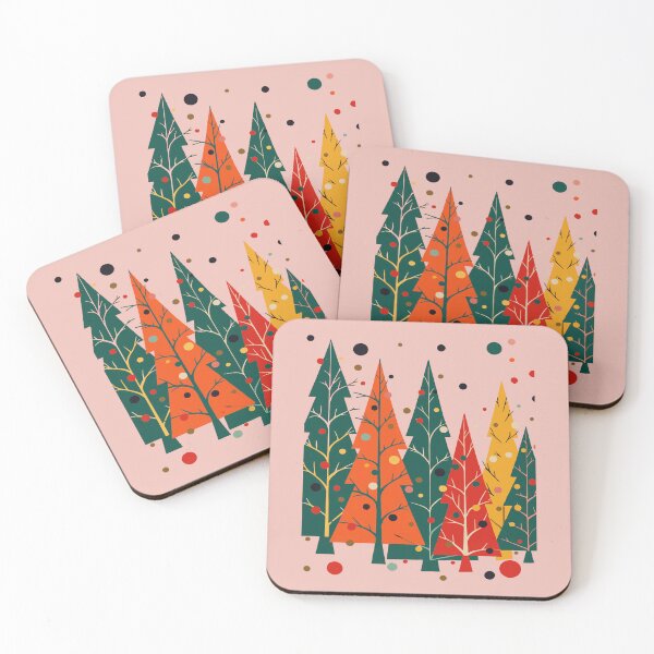 Item preview, Kitschmas Fir Christmas Tree Retro Vector designed and sold by taiche.