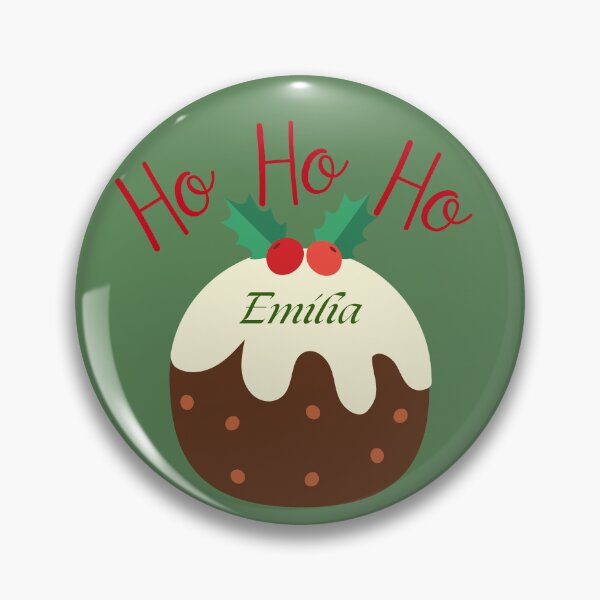Item preview, Christmas Pudding Ho Ho Ho Emilia designed and sold by Fionamyles.