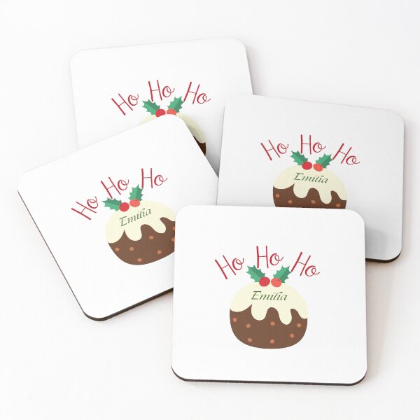 Item preview, Christmas Pudding Ho Ho Ho Emilia designed and sold by Fionamyles.