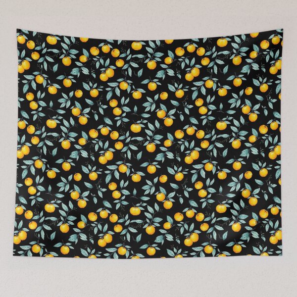 Item preview, Oranges on Black designed and sold by svarupa.