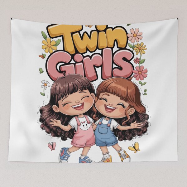 Item preview, Twin girls  designed and sold by Daofa.