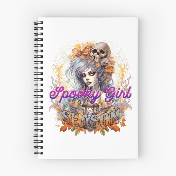 Aperçu de l'œuvre Collection Halloween - T-shirts Spooky Girl créée et vendue par Chimmyxkookies.
