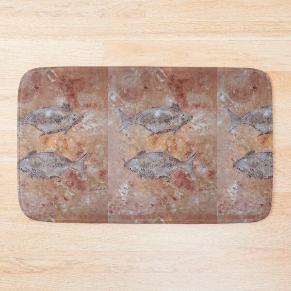 Item preview, two fossil fishes on a rock designed and sold by artmanus.