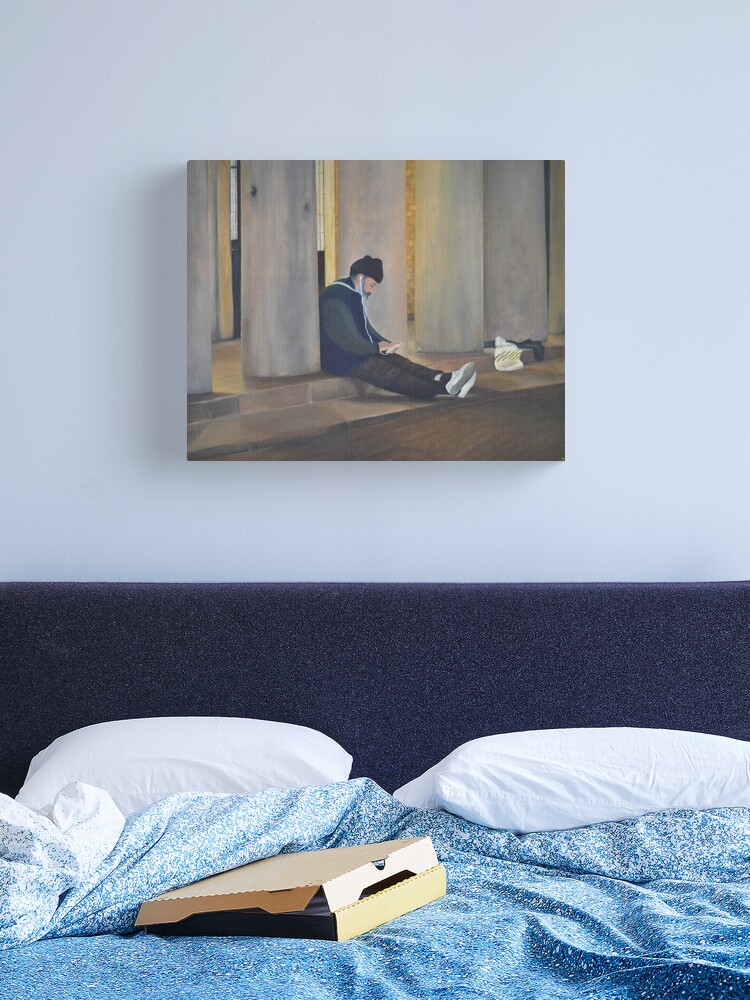 Thumbnail 2 of 3, Canvas Print, Homeless 2.0 designed and sold by lidimentos.