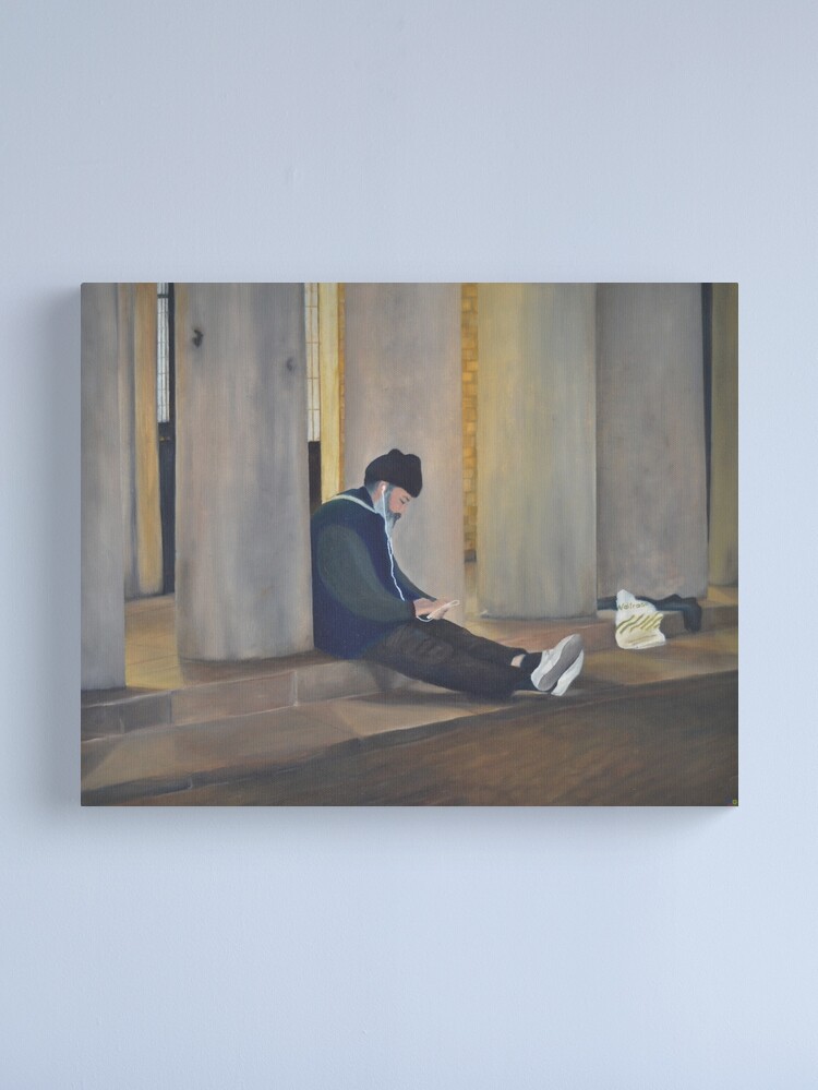 Thumbnail 1 of 3, Canvas Print, Homeless 2.0 designed and sold by lidimentos.