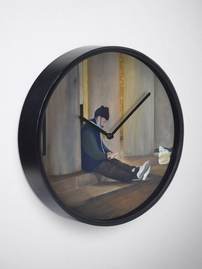 Thumbnail 1 of 4, Clock, Homeless 2.0 designed and sold by lidimentos.
