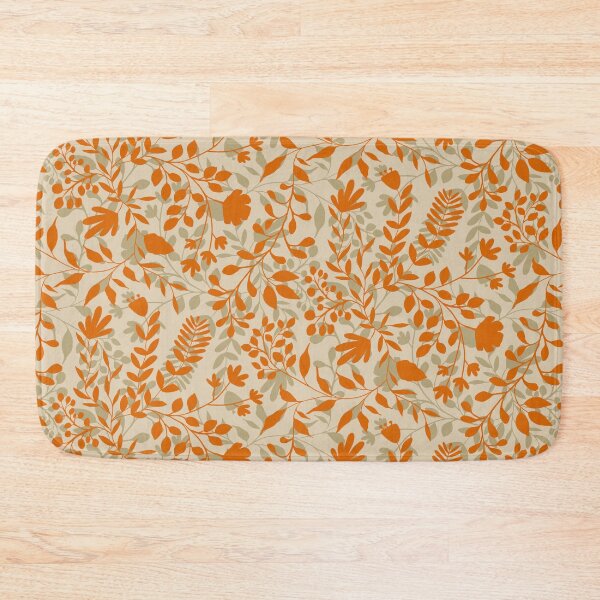 Item preview, Enchanted Foliage Garden Orange & Beige 4-L  designed and sold by MizFlaire.