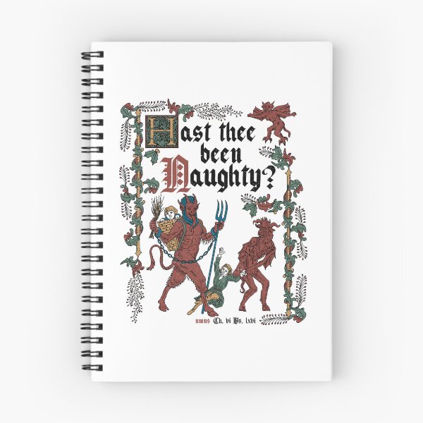 Item preview, Krampus Medieval Style - Naughty List - Funny Retro Vintage English History designed and sold by Nemons.