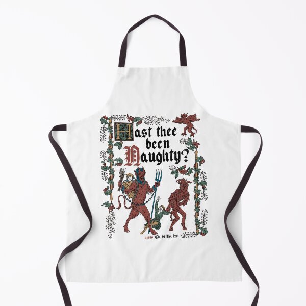Item preview, Krampus Medieval Style - Naughty List - Funny Retro Vintage English History designed and sold by Nemons.