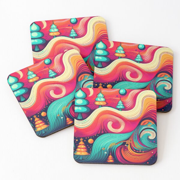 Item preview, Hippie Christmas Pattern | Cozy Holiday Collection designed and sold by monkeybusiness.pt.