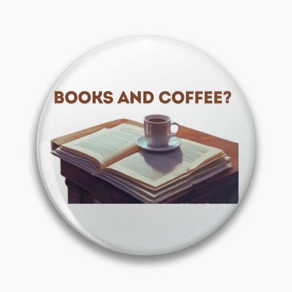 Item preview, Books and Coffee Question Book Lovers SolaAndSoli designed and sold by SolaAndSoli.