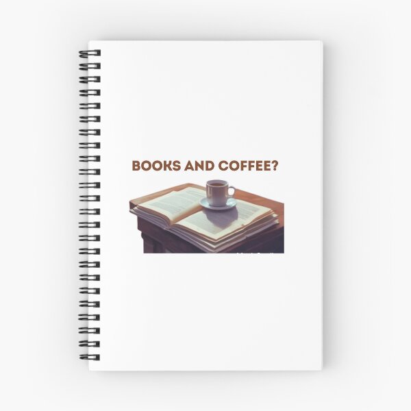 Item preview, Books and Coffee Question Book Lovers SolaAndSoli designed and sold by SolaAndSoli.