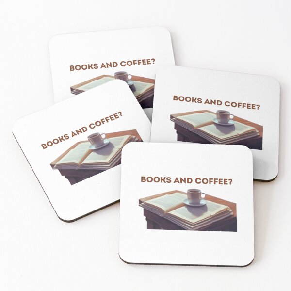 Item preview, Books and Coffee Question Book Lovers SolaAndSoli designed and sold by SolaAndSoli.