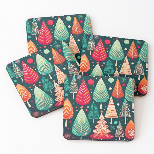 Item preview, Christmas Tree Pattern | Cozy Holiday Collection designed and sold by monkeybusiness.pt.