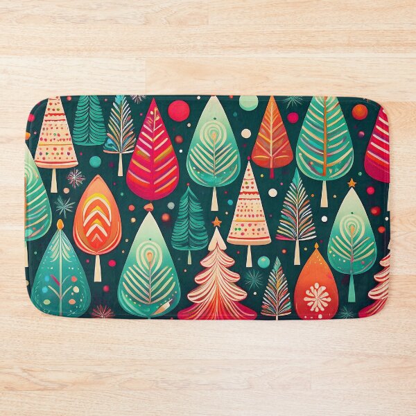 Item preview, Christmas Tree Pattern | Cozy Holiday Collection designed and sold by monkeybusiness.pt.