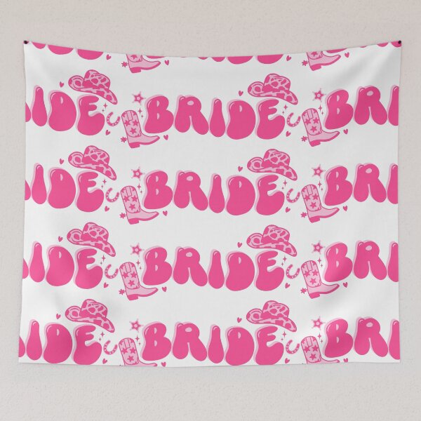 Item preview, Pink Cowgirl Bride Rodeo Bachelorette  designed and sold by dottiedigitals.