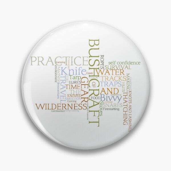 Item preview, Bushcraft - Word art designed and sold by Machrihanish.