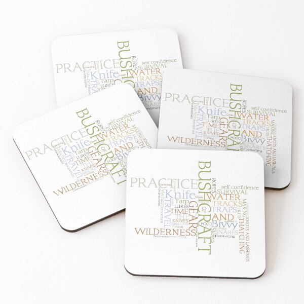 Item preview, Bushcraft - Word art designed and sold by Machrihanish.