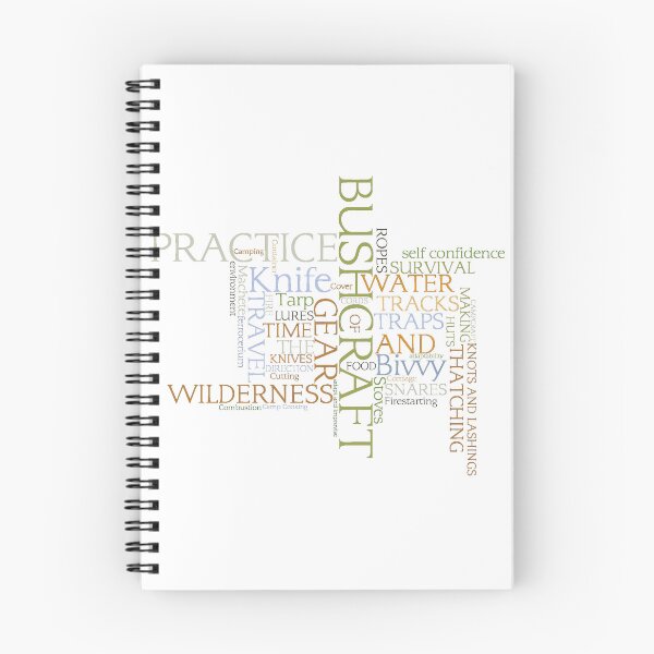 Item preview, Bushcraft - Word art designed and sold by Machrihanish.