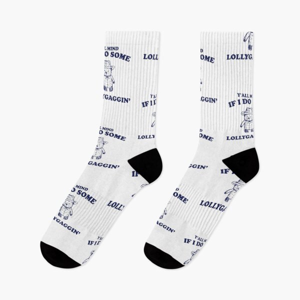 Item preview, Y'all Mind If I Do Some Lollygagging Shirt, Retro Cartoon T Shirt, Weird T Shirt, Meme T Shirt, Cartoon Bear designed and sold by samidsou.