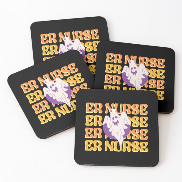 Artikelvorschau, ER Nurse Boo Crew Notaufnahme Krankenschwester Halloween Kostüm entworfen und verkauft von Glint-Design.