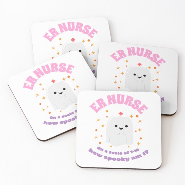 Artikelvorschau, ER Nurse Boo Crew Notaufnahme Krankenschwester Halloween Kostüm entworfen und verkauft von Glint-Design.