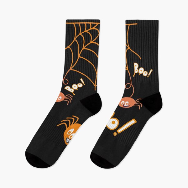 Item preview, Halloween- A gang of cute spiders scare Boo!!! designed and sold by Betinka.