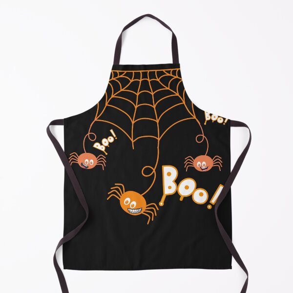 Item preview, Halloween- A gang of cute spiders scare Boo!!! designed and sold by Betinka.