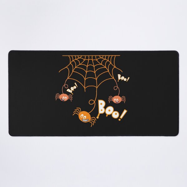 Item preview, Halloween- A gang of cute spiders scare Boo!!! designed and sold by Betinka.