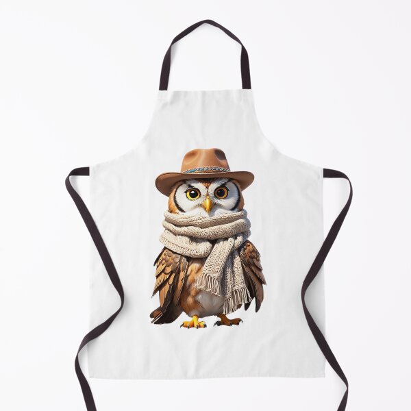 Item preview, Owl Wearing Cowboy Clothes designed and sold by Bunmigraphics .