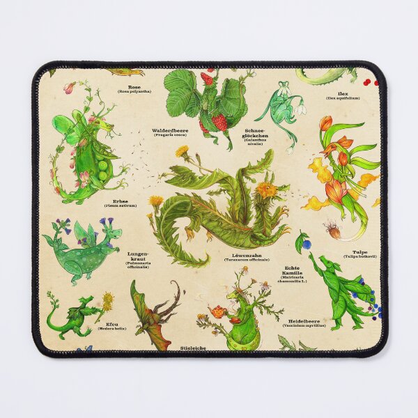 Item preview, Flora Draconis: Overview of the Plant Dragons designed and sold by Zeichenelster.