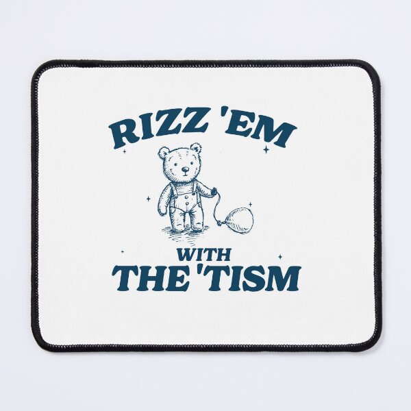 Item preview, Rizz Em With The Tism Vintage Style Shirt, Retro Cartoon T Shirt, Weird T Shirt, Meme T Shirt, Trash Panda T Shirt, Vintage Cartoon designed and sold by samidsou.
