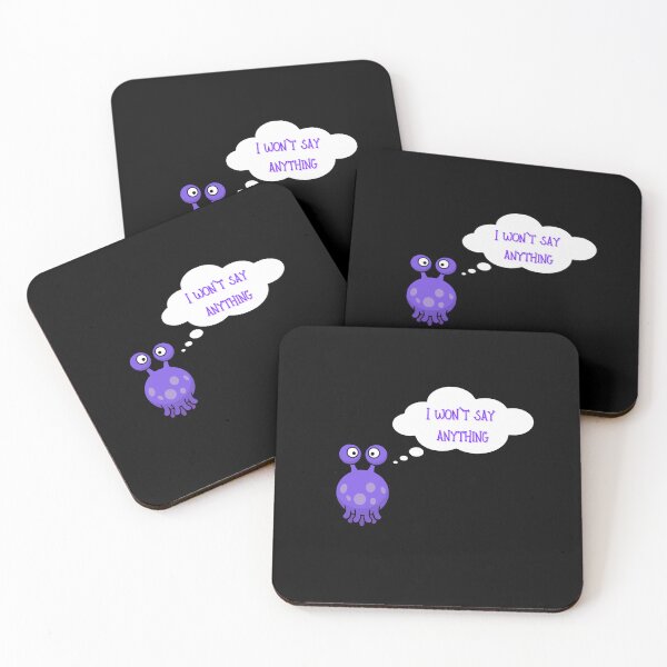 Item preview, I won`t say anything. Funny gift for friends. designed and sold by Krzysztof Siwek.
