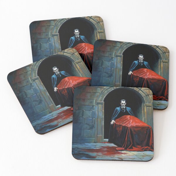 Item preview, The Tomb of Dracula cool Halloween artwork  designed and sold by Vintage Designs +.