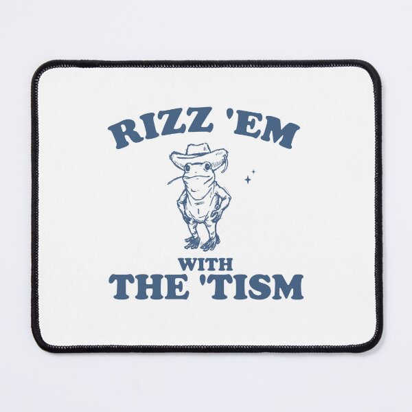 Item preview, Rizz Em With The Tism Vintage T-Shirt, Funny Frog Shirt, Meme Shirt, Y2k Shirt, Frog Meme, Autism Awareness Shirt, Vintage Cartoon designed and sold by samidsou.
