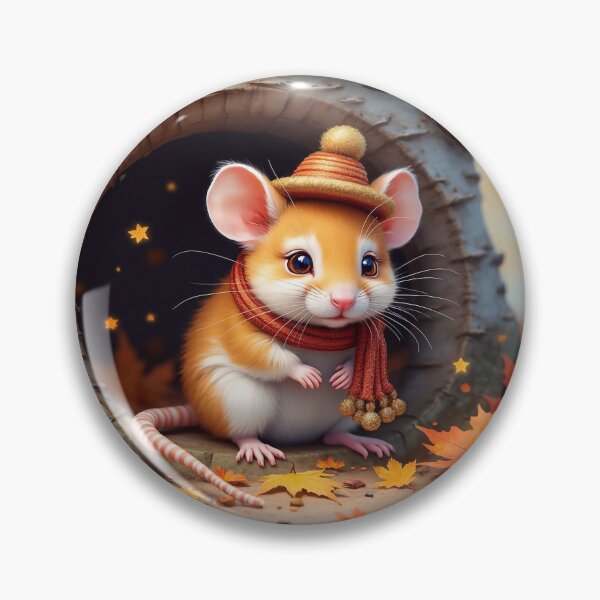 Item preview, Cute Autumn Mouse designed and sold by M-Y-A-R-T-.