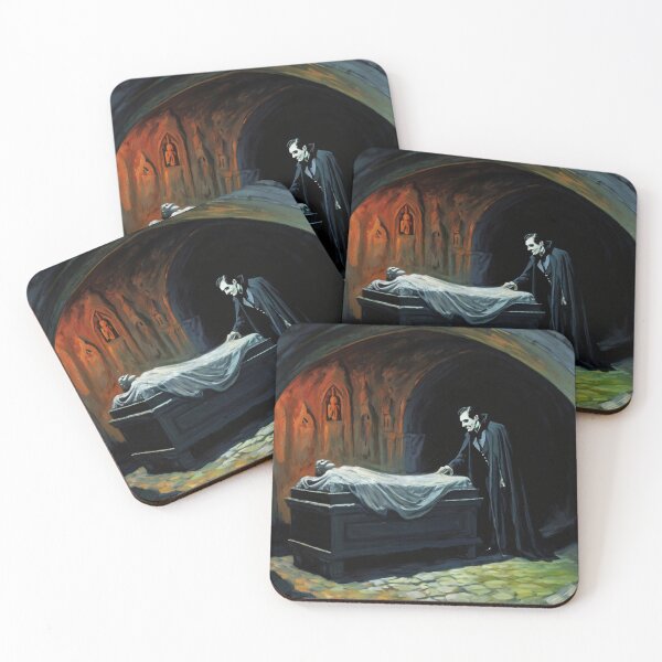 Item preview, The Tomb of Dracula cool Halloween artwork  designed and sold by Vintage Designs +.