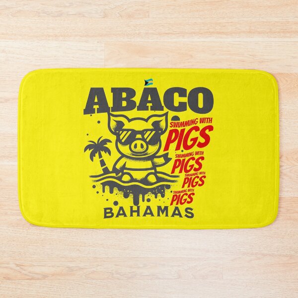 Item preview, Bahamas Souvenir Gift : Abaco Bahamas Swimming Pigs designed and sold by shoptshirtswag.