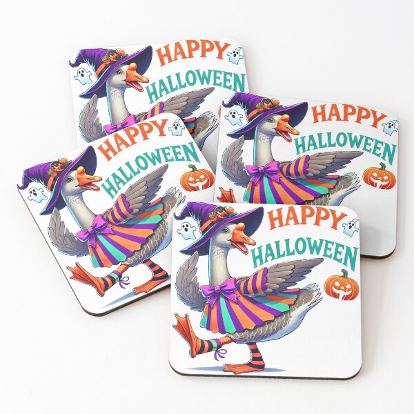 Item preview, Whimsical Witch Goose Halloween Design – Cute Festive Art designed and sold by BukkyStory.