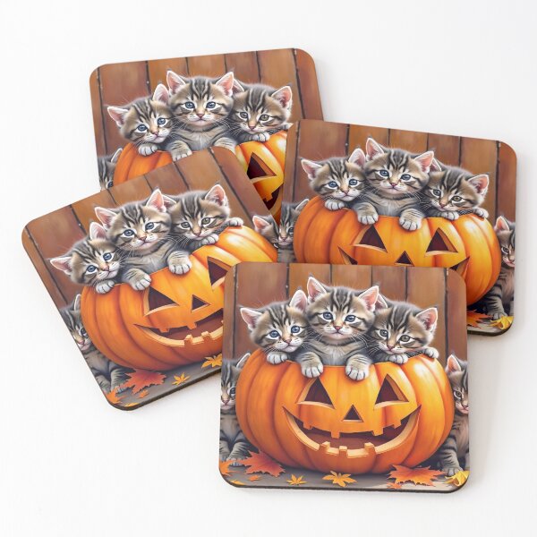 Item preview, Halloween Kittens designed and sold by M-Y-A-R-T-.